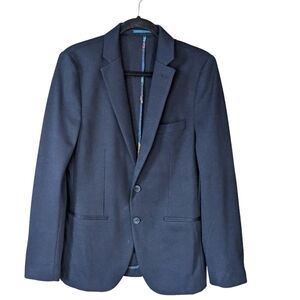 Steel and Jelly men's sports coat size 40. Unlined navy blue